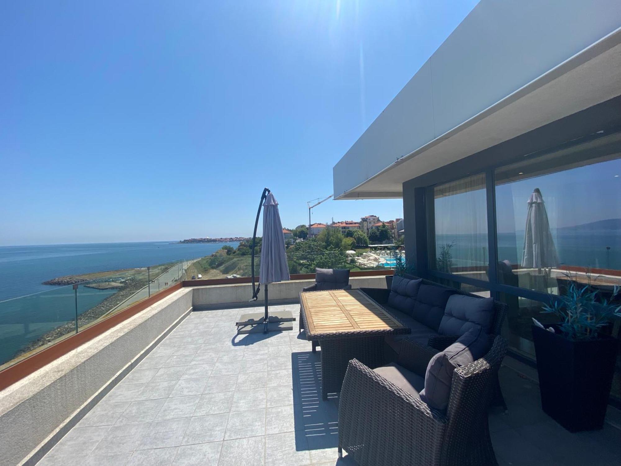 Paradiso 'В' 607 Large Luxury Apartment Nesebar Exteriér fotografie